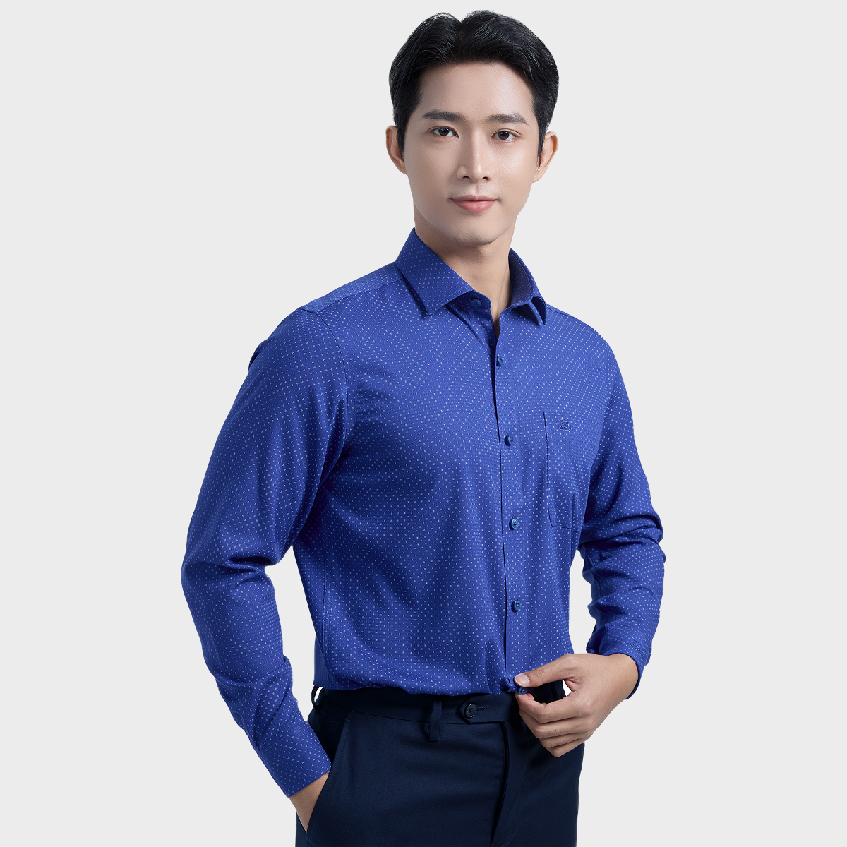  Áo sơ mi nam dài tay cao cấp vải sợi tre - ABD.BPS.BE 211 