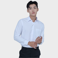  Áo sơ mi nam dài tay BELLUNI vải sợi sồi thoải mái thanh lịch - ABD.SPM.BE 214 