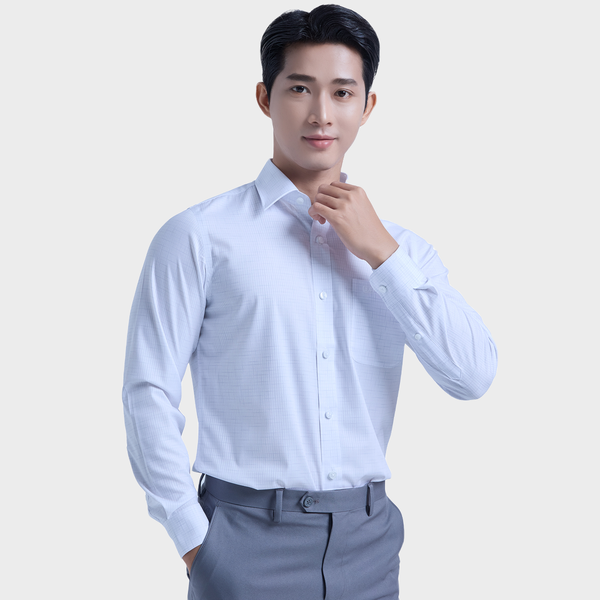  Áo sơ mi nam dài tay cao cấp vải sợi tre - ABD.BPS.BE 207 