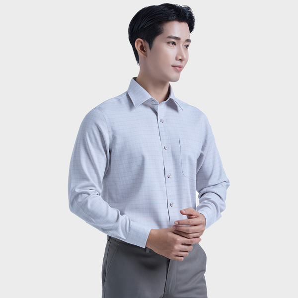  Áo sơ mi nam dài tay cao cấp vải sợi tre - ABD.BPS.BE 207 