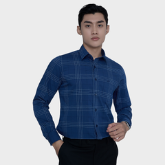  Áo sơ mi nam dài tay cao cấp BELLUNI vải sợi ngãi cứu - ABD.MGPS.BE 210 