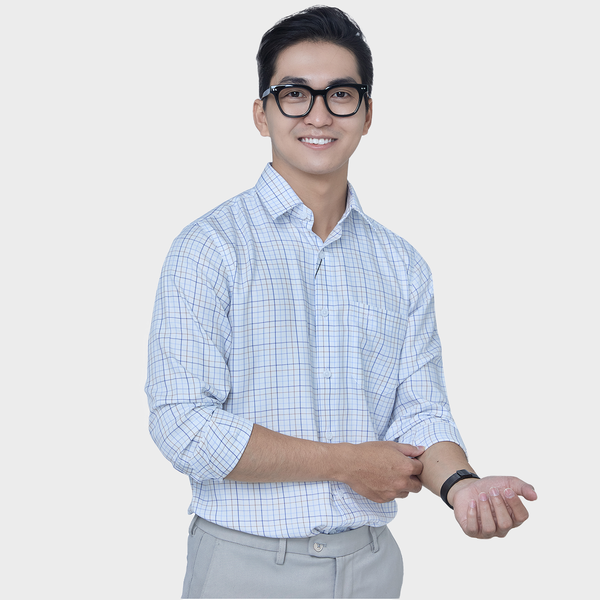  Áo sơ mi nam dài tay cao cấp vải sợi tre - ABD.BP.BE 209 