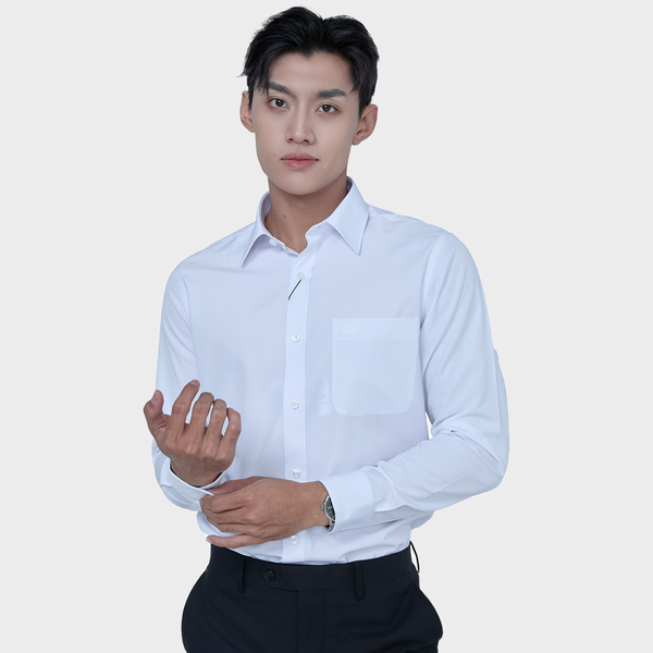 Áo sơ mi nam dài tay cao cấp vải sợi tre - ABD.BP.BE 208