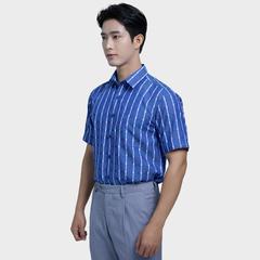  Áo Sơ mi nam ngắn tay cao cấp BELLUNI vải sợi lá - ABN.LP.BE 310 