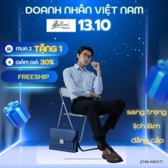  Áo sơ mi nam tay dài cao cấp BELLUNI vải sợi tre - ABD.BP.BE 177 B3 