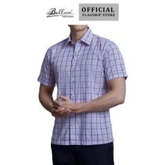  Áo sơ mi nam ngắn tay BELLUNI vải sợi tre - ABN.BP.BE 248 R4 
