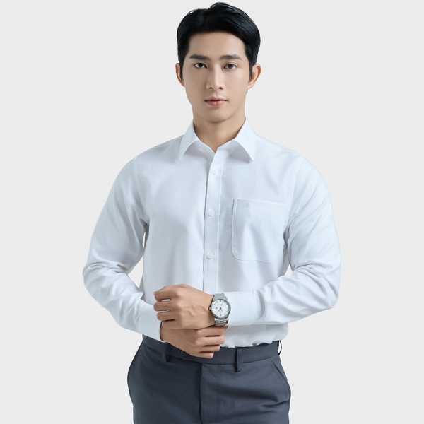  Áo sơ mi nam dài tay vải sợi cotton cao cấp BELLUNI LUXURY - ADL.CM.BE 6 
