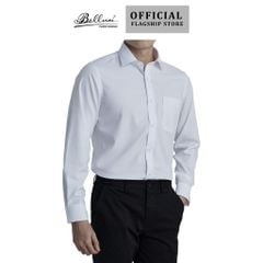  Áo sơ mi nam dài tay BELLUNI vải sợi sồi thoải mái thanh lịch - ABD.PML.BE 196 W 