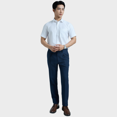  Áo sơ mi nam ngắn tay cotton cao cấp BELLUNI - ANL.CM.BE 7 