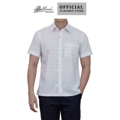  Áo sơ mi nam ngắn tay cao cấp BELLUNI vải sợi tre - ABN.BPS.BE 271 