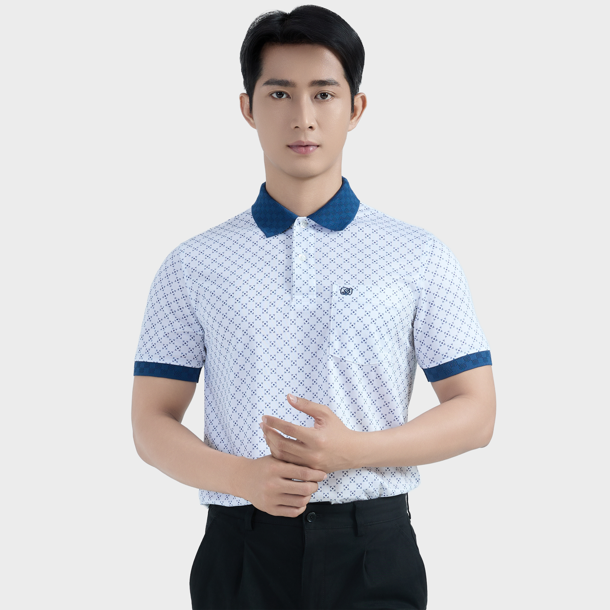  Áo thun nam Polo BELLUNI vải sợi tre cao cấp - AT.BP.BE 97 