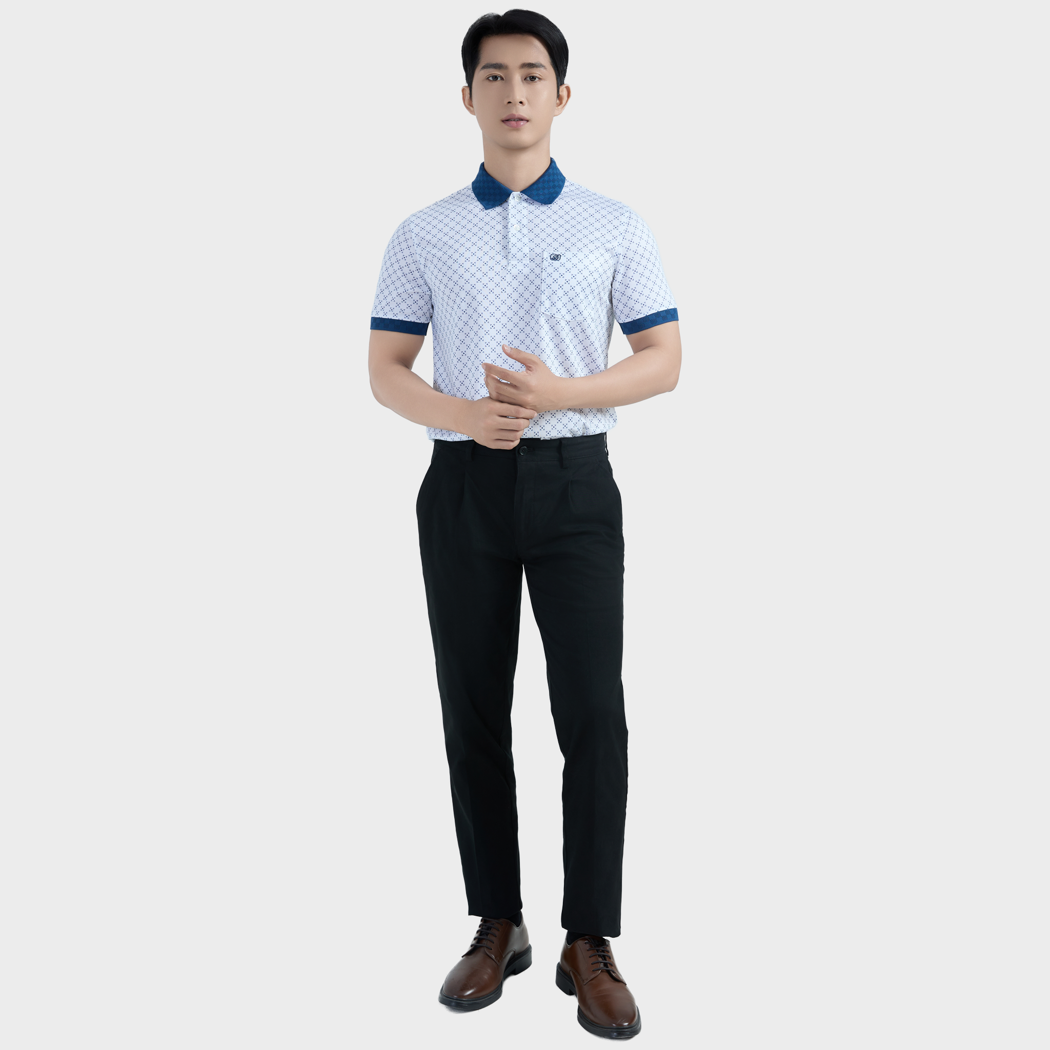  Áo thun nam Polo BELLUNI vải sợi tre cao cấp - AT.BP.BE 97 