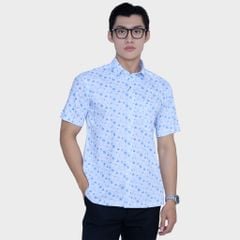  Áo sơ mi nam ngắn tay cao cấp BELLUNI vải sợi tre - ABN.BP.BE 297 