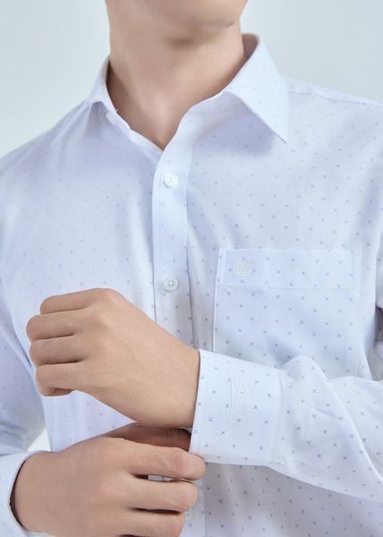  Áo sơ mi nam dài tay cao cấp vải sợi tre - ABD.BPS.BE 217 