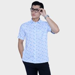  Áo sơ mi nam ngắn tay cao cấp BELLUNI vải sợi tre - ABN.BP.BE 297 