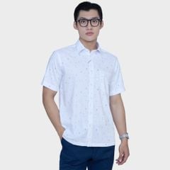  Áo sơ mi nam ngắn tay cao cấp BELLUNI vải sợi tre - ABN.BP.BE 297 