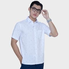  Áo sơ mi nam ngắn tay cao cấp BELLUNI vải sợi tre - ABN.BP.BE 297 