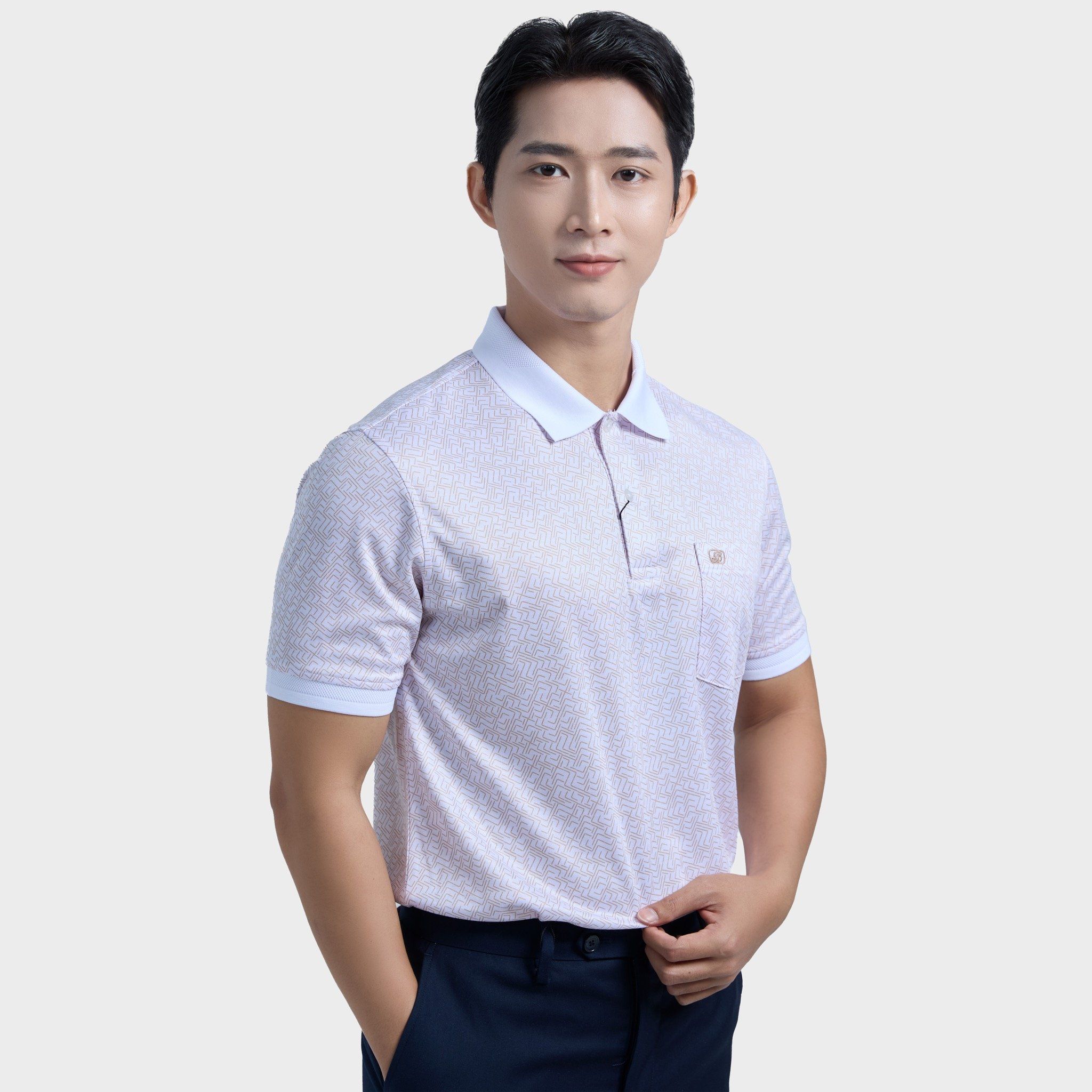  Áo thun nam Polo BELLUNI vải sợi tre cao cấp - AT.BP.BE 95 