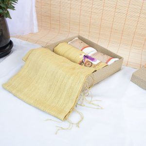  Set quà 010: Khăn quàng đũi tơ tằm cao cấp 