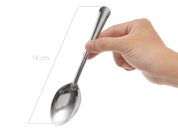  Muong an com Inox dai 18cm 