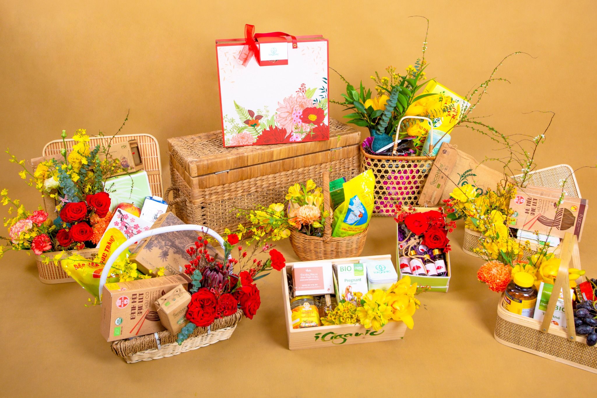  Giỏ quà tặng hữu cơ - Xuân An Nhiên 15 