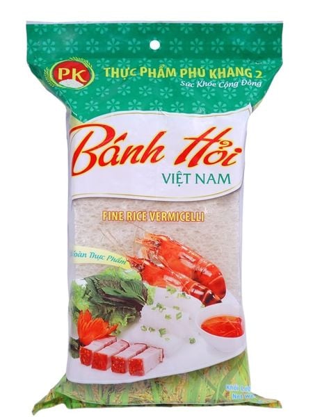  Bánh hỏi Phú Khang gói 340g (trắng và thập cẩm) 