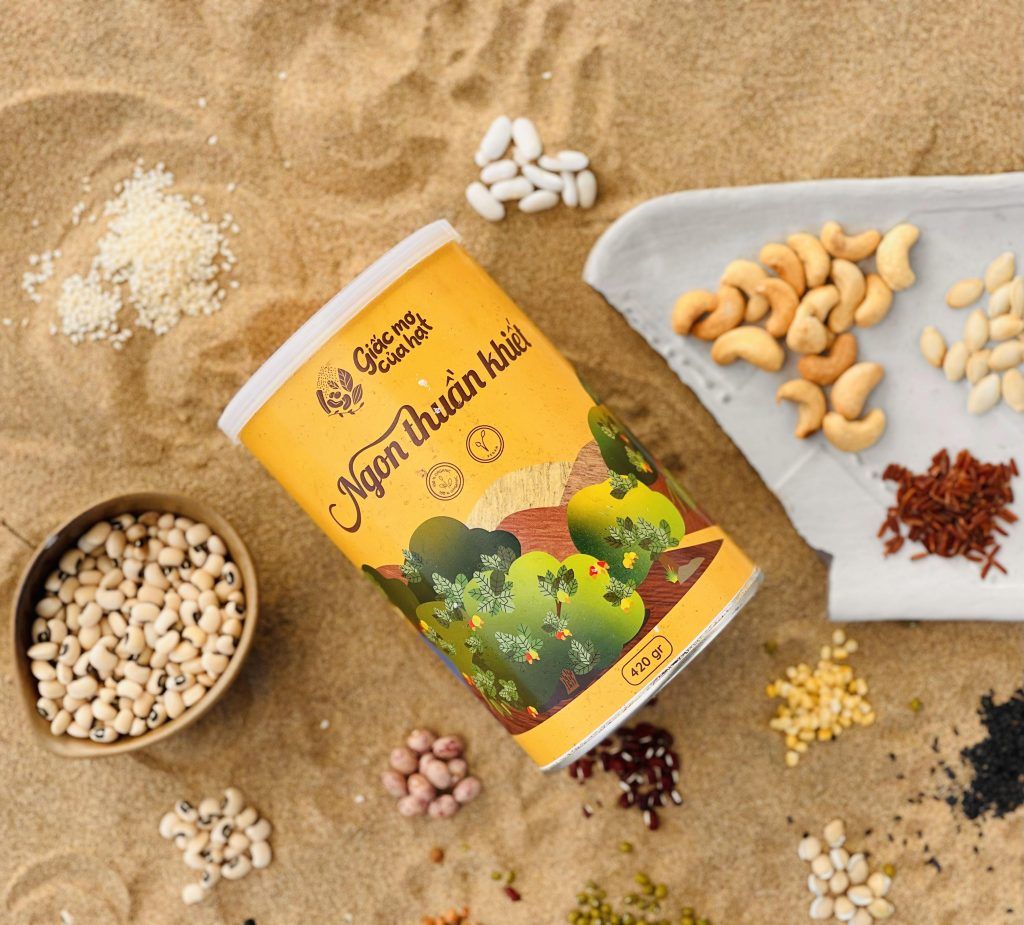  Sữa bột Hạt điều Vị Đậu đen 