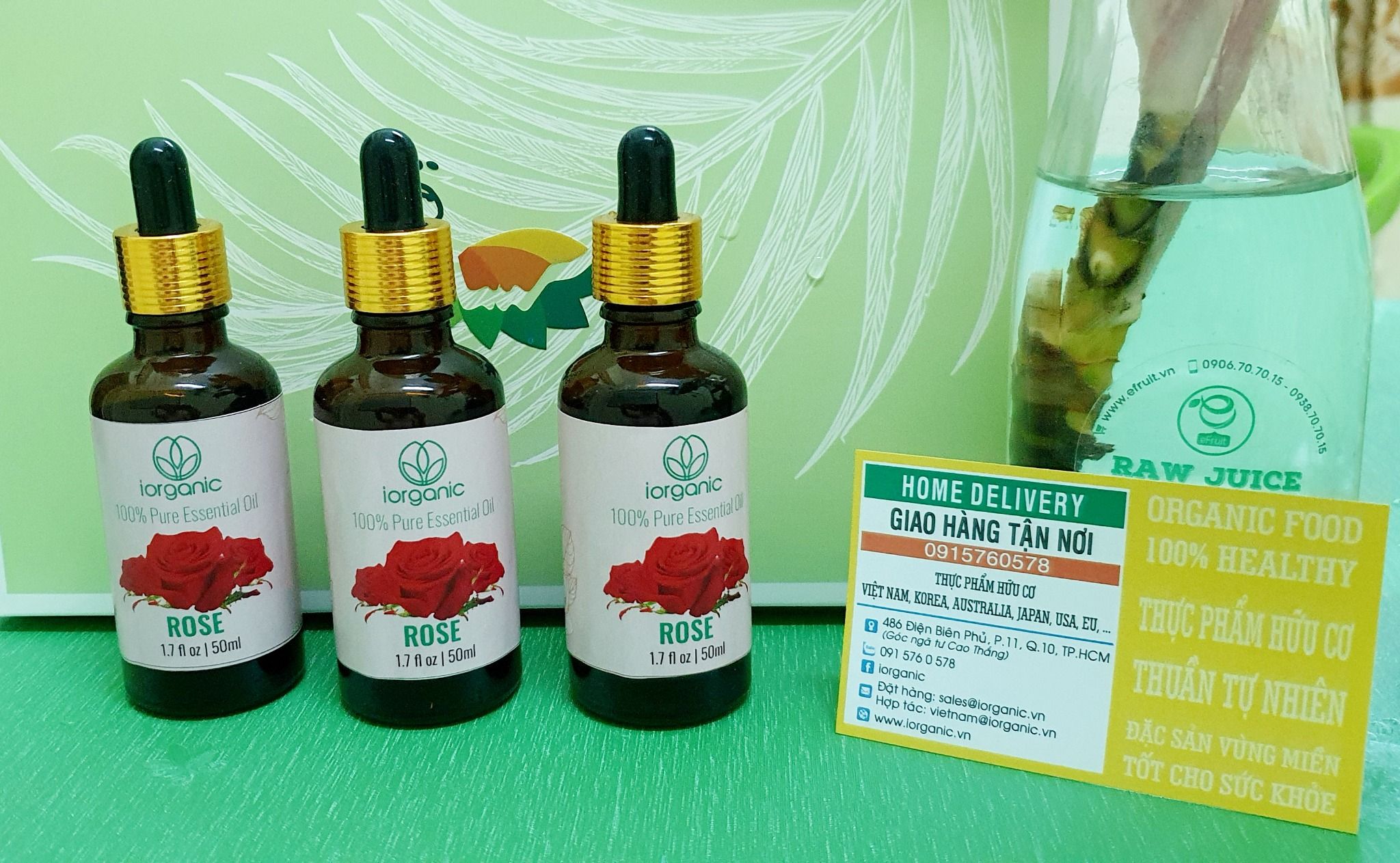  Tinh dầu hoa hồng Rose 