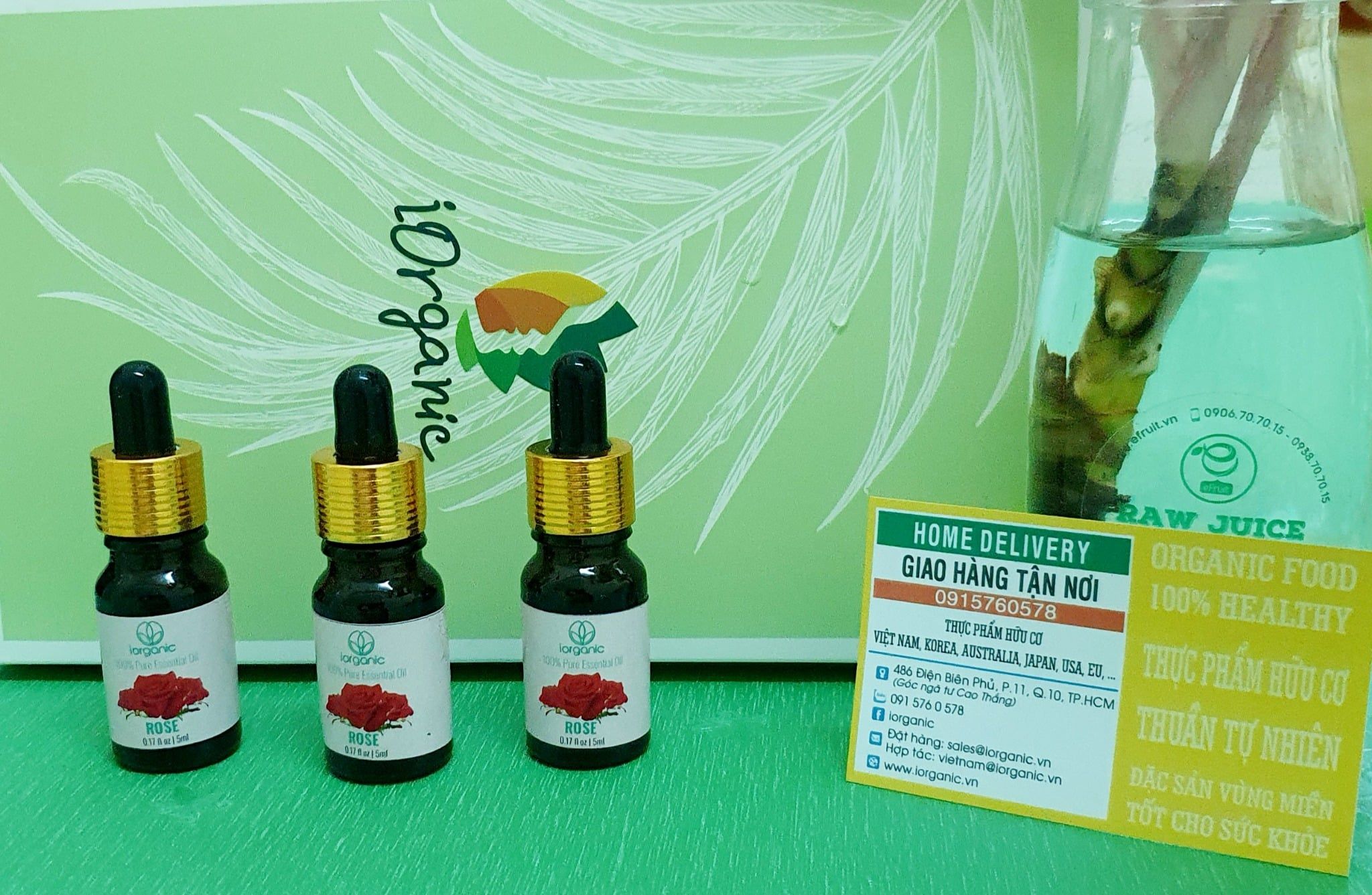  Tinh dầu hoa hồng Rose 