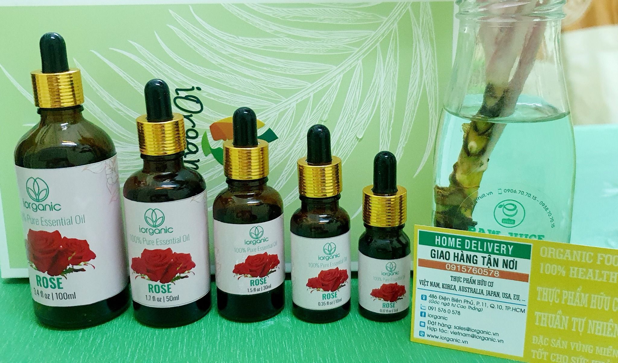  Tinh dầu hoa hồng Rose 