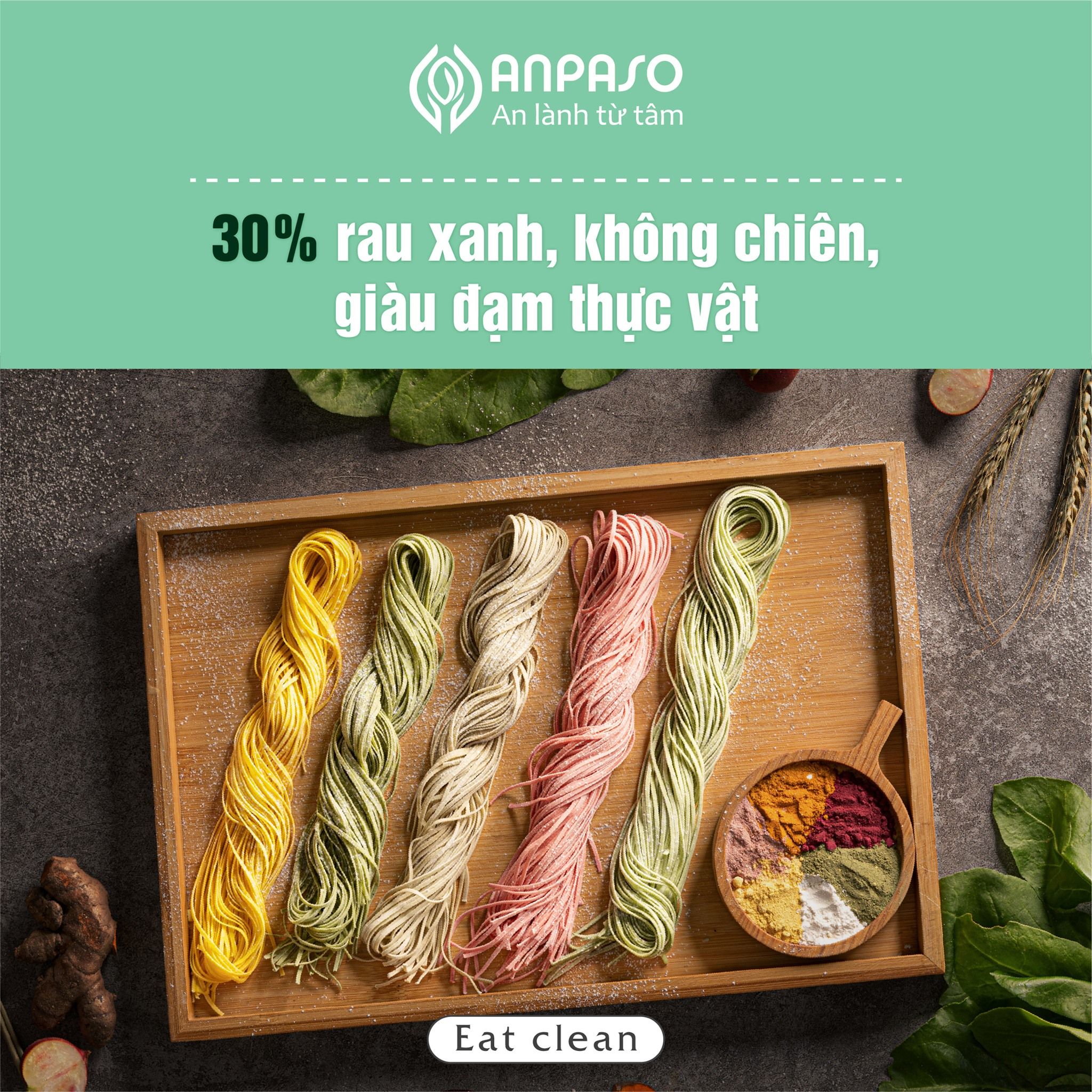  Mì cải bó xôi Anpaso 300g 