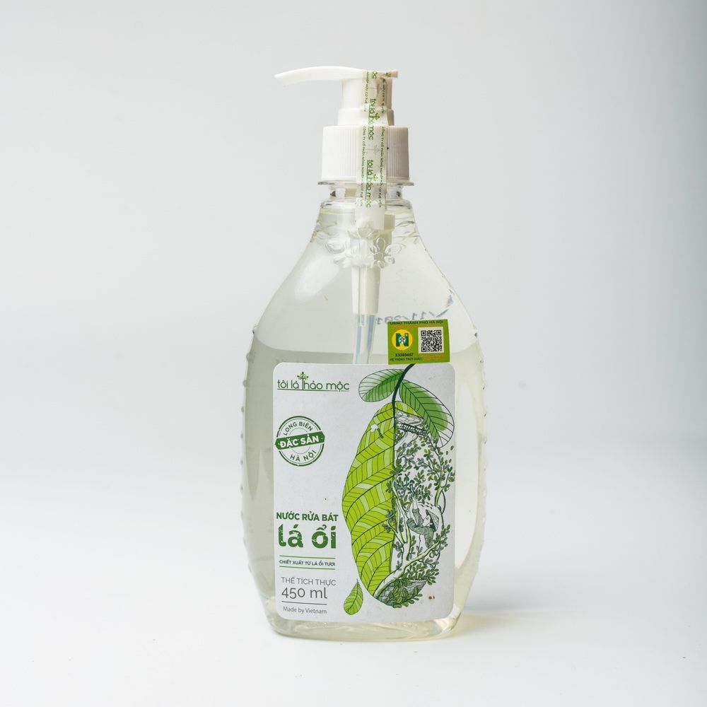  Nước Rửa Bát Lá Ổi 450ml 