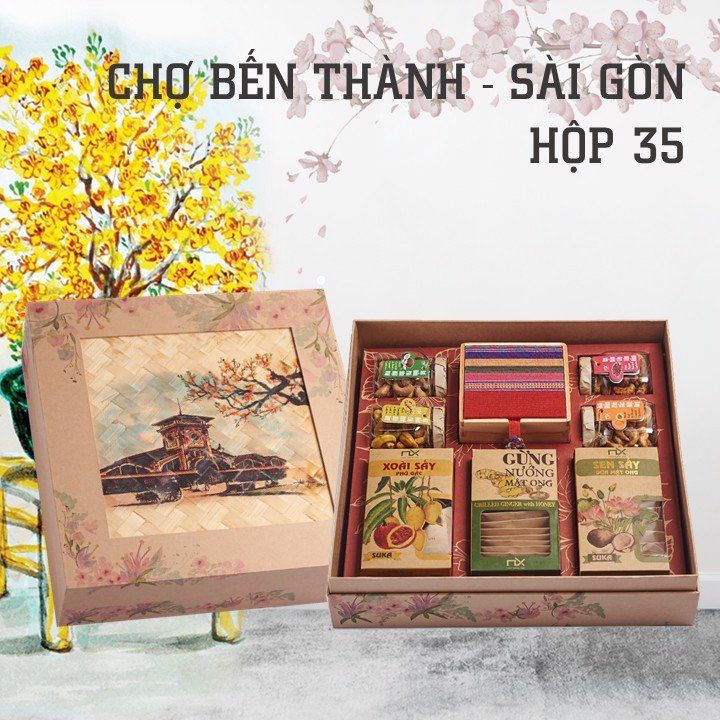  Set quà tặng Nam Xanh - Chợ Bến Thành 