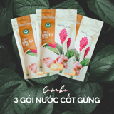  Nước gừng xay Trí Đức combo 3 gói 