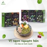  Mì rau củ tươi sấy lạnh tảo xoắn Ahamisa hộp 240g 