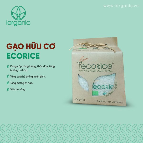  Gạo trắng hữu cơ ECORICE 