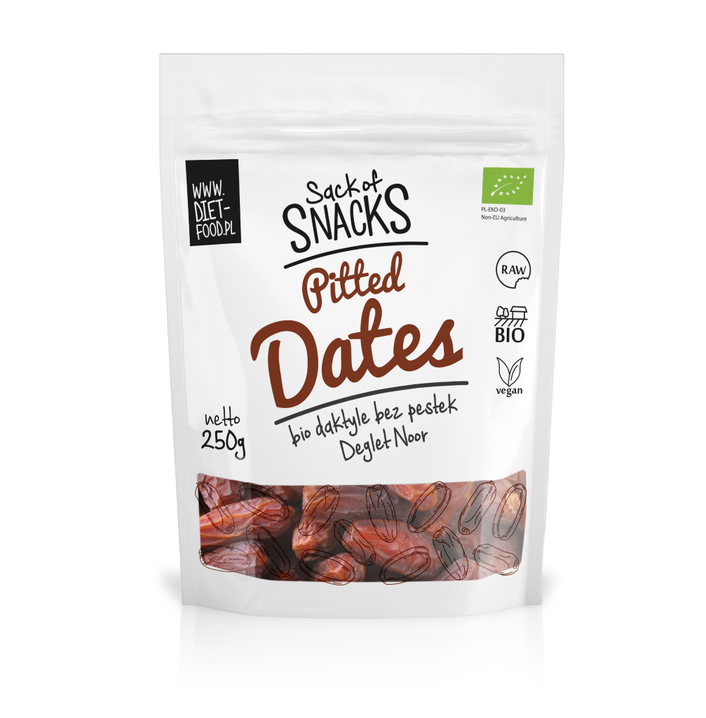  Chà là hữu cơ đã tách hạt 250g Diet Food 