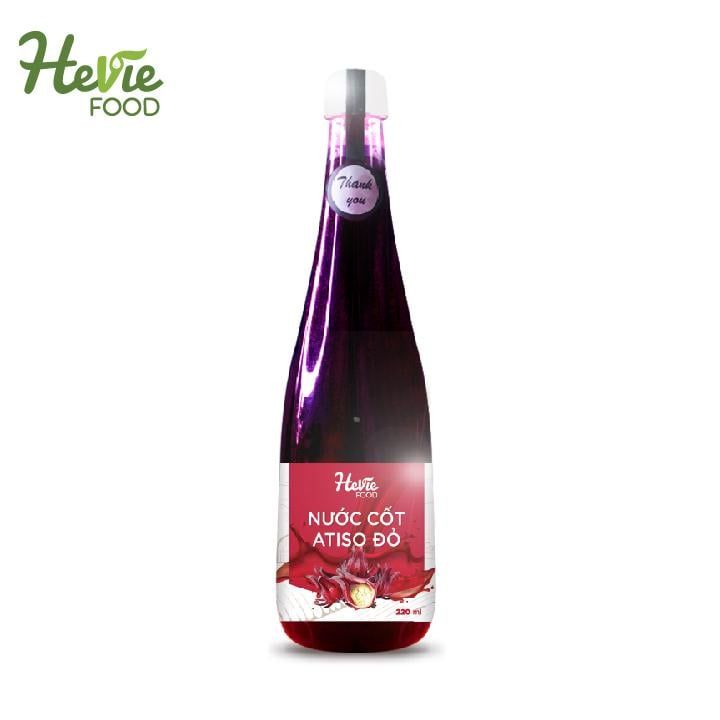  Nước Cốt Hoa Atiso Đỏ 500ml HeVieFood 