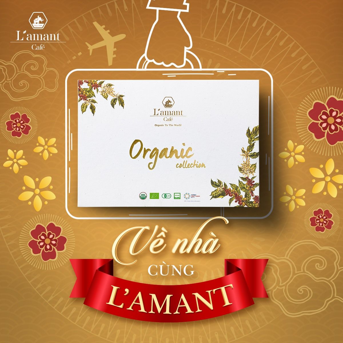 Hộp Quà Organic - Cafe L'amant 