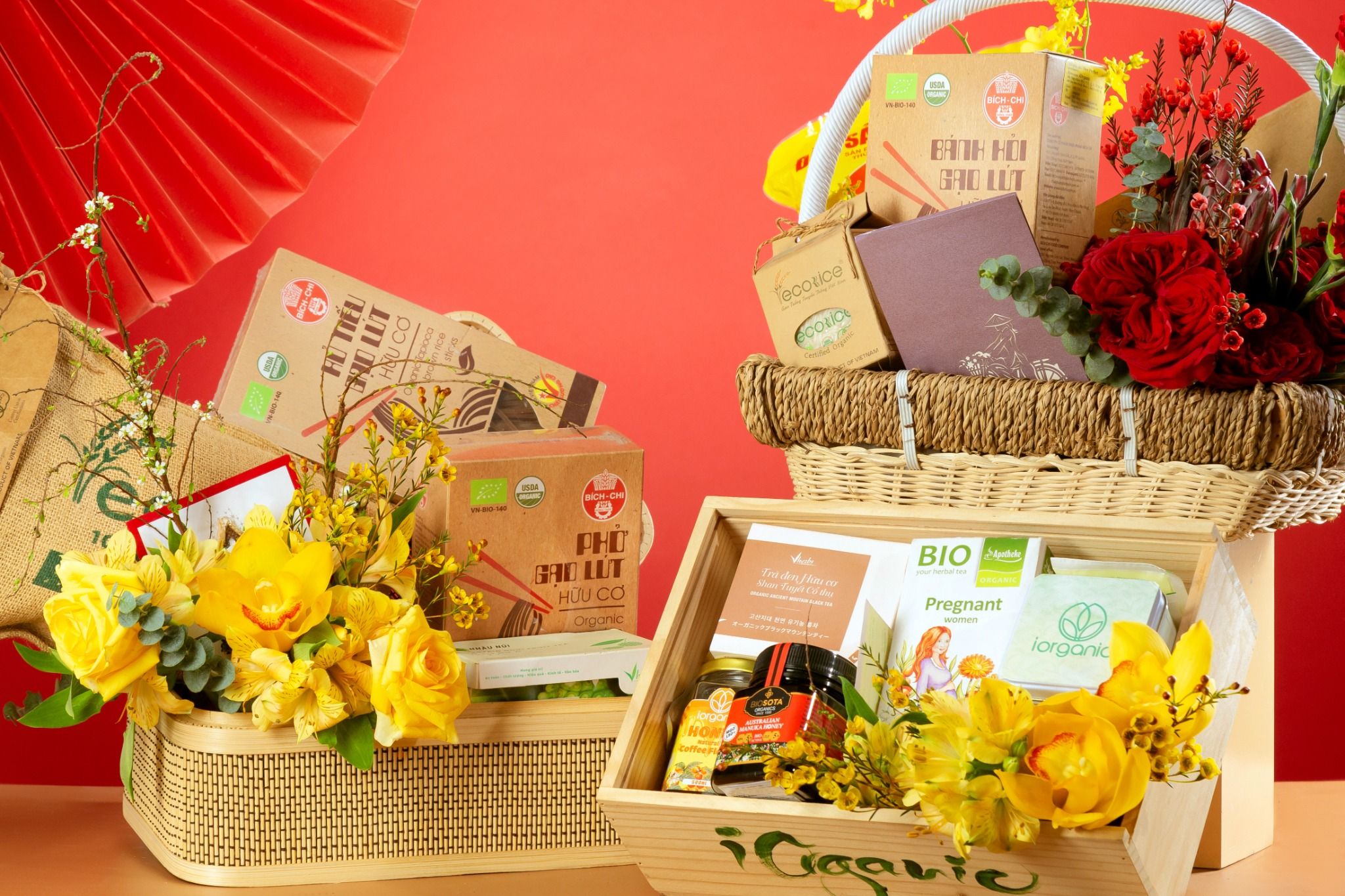  Giỏ quà tặng hữu cơ - Xuân An Nhiên 24 