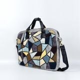  Túi quilt laptop ghép tam giác 13″ Và 15″ 