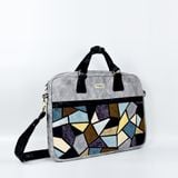  Túi quilt laptop ghép tam giác 13″ Và 15″ 