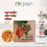  HẠT ĐIỀU SẤY TIÊU HỒNG 100G (120 G) - PHIÊN BẢN QUÀ TẶNG - TP02256 NAM XANH 