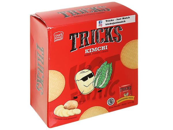  Banh khoai tay Tricks kim chi hop 120g 