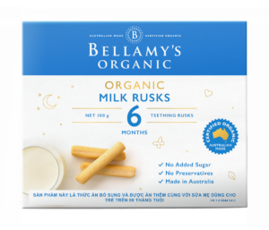  Bánh ngậm dinh dưỡng cho bé mọc răng Bellamy 