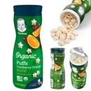  Hộp Bánh Ăn Dặm Gerber Organic Puffs 42g Các Vị 