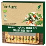  Bánh Tráng Hữu Cơ (Hộp 200g) Vietsuisse 