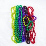  Bộ vòng hạt lụa: vòng cổ và vòng tay 