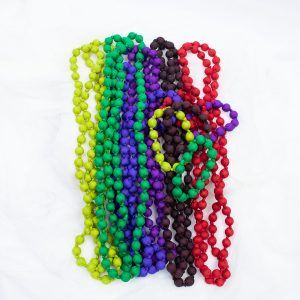  Bộ vòng hạt lụa: vòng cổ và vòng tay 