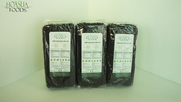  BÚN GẠO ĐEN HỮU CƠ/ GÓI (350GRAM) HOASUAFOODS 